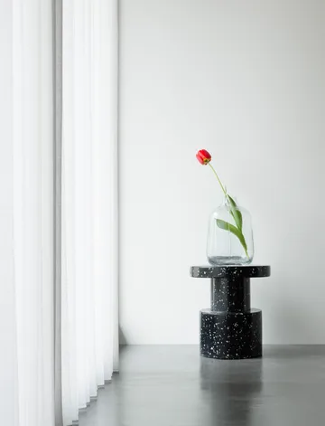 Bit round stool - Black, Ø36x42 cm - Normann Copenhagen