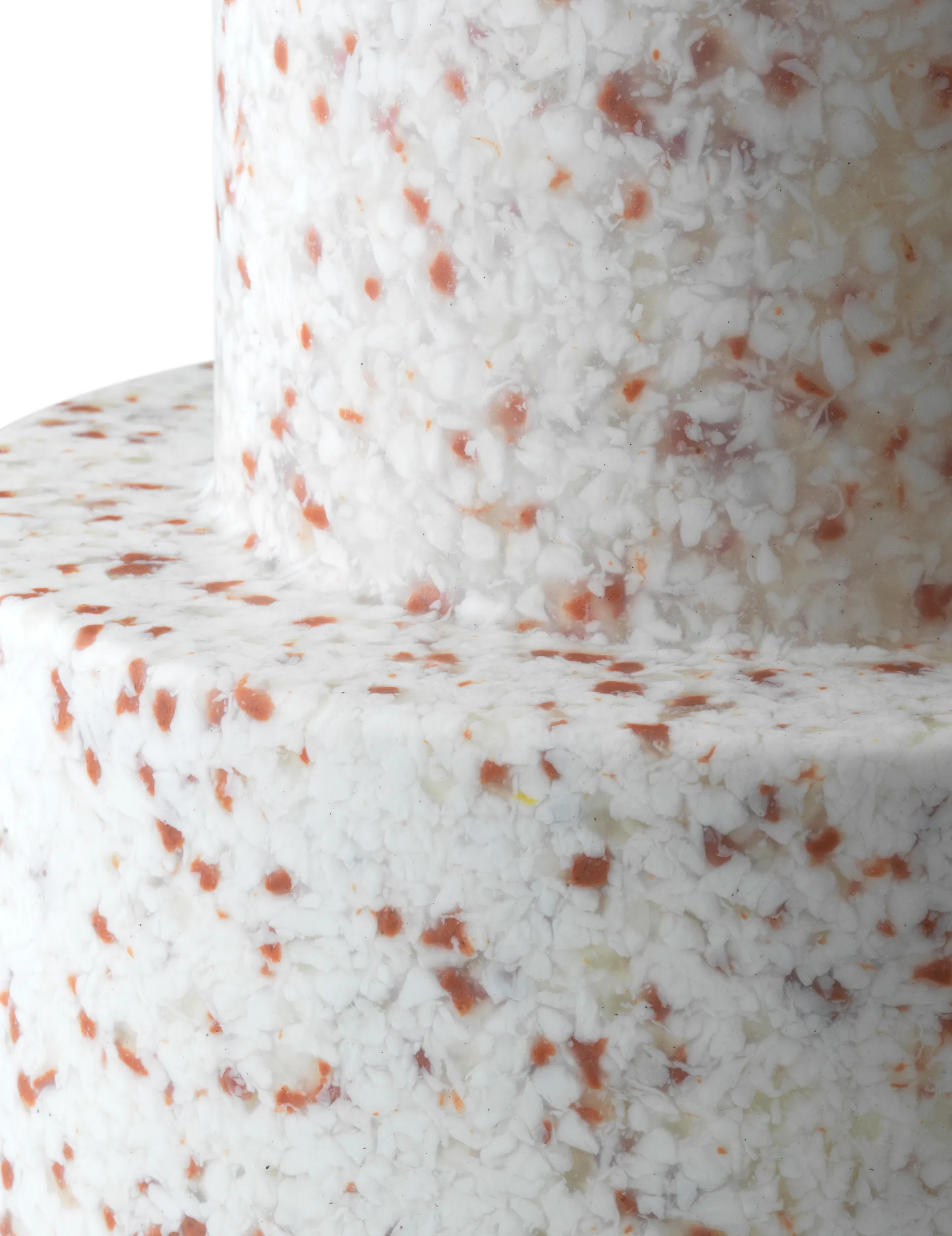 Bit round stool, White, Ø36x42 cm Normann Copenhagen