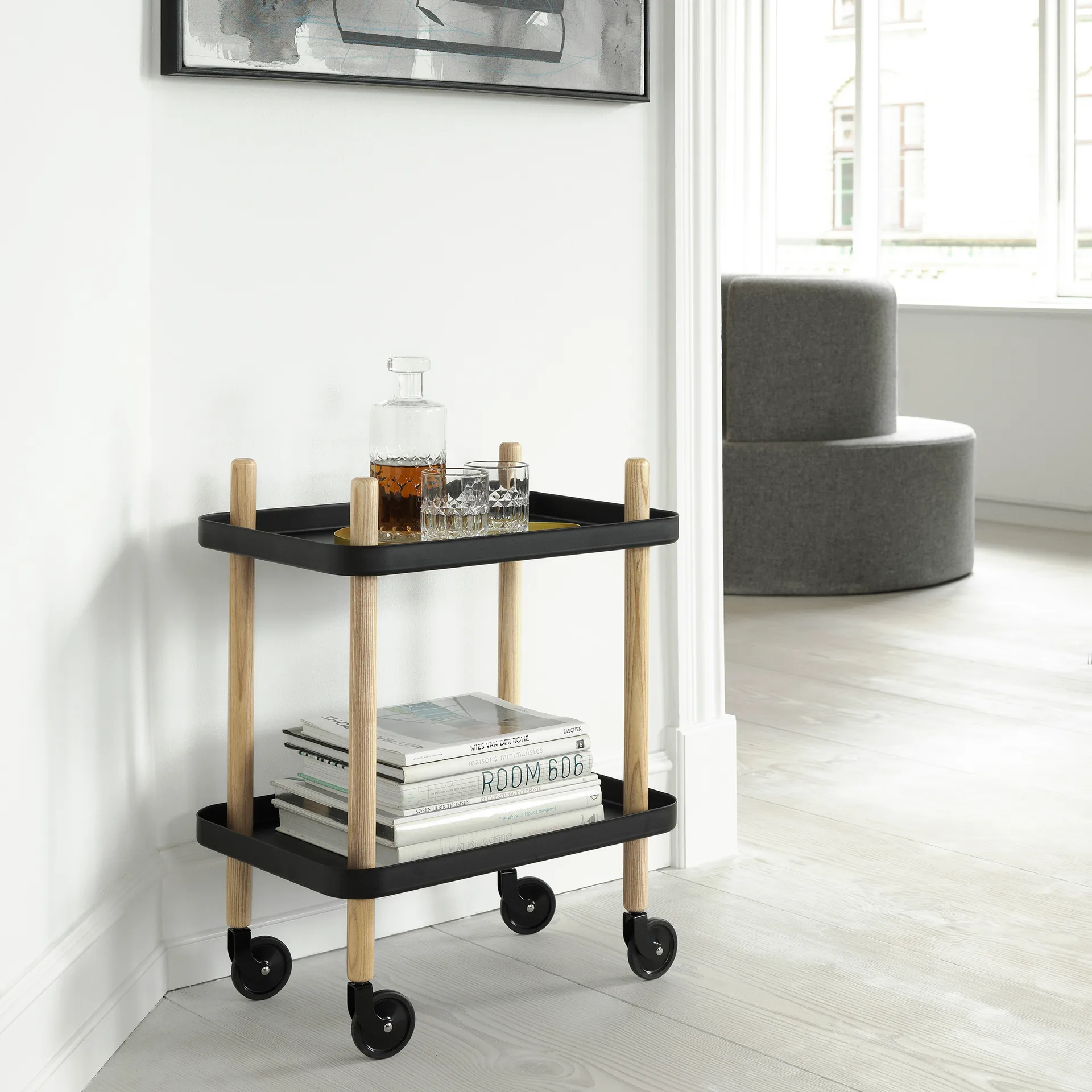 Block table, black Normann Copenhagen