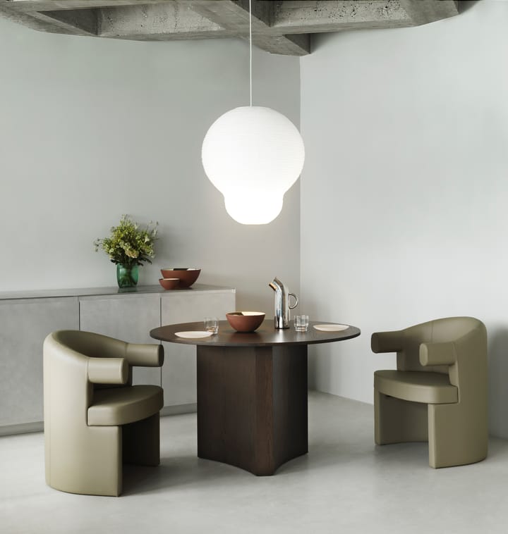 Bue dining table 120x75 cm, Brown stained oak Normann Copenhagen