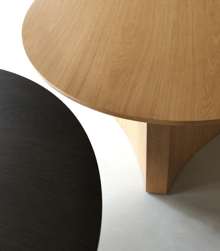 Bue dining table 120x75 cm, Brown stained oak Normann Copenhagen