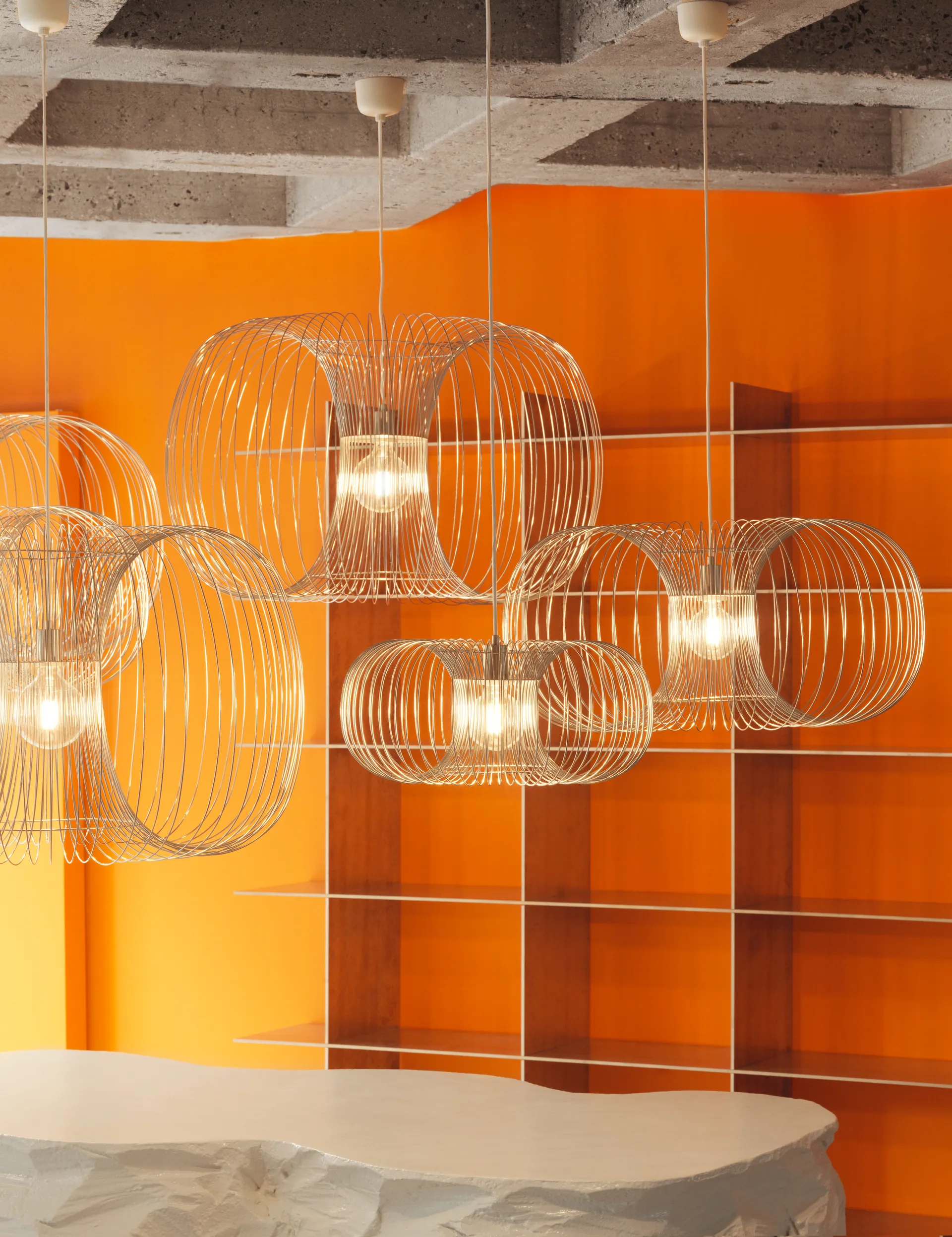 Coil lamp EU, Ø50 Normann Copenhagen