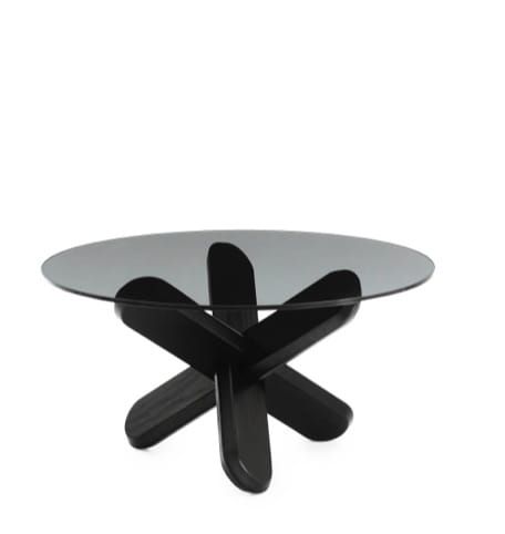 Ding table 75x40 cm - Black-gray - Normann Copenhagen
