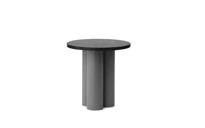 Dit side table Ø40 cm - Grey-black-marquina - Normann Copenhagen
