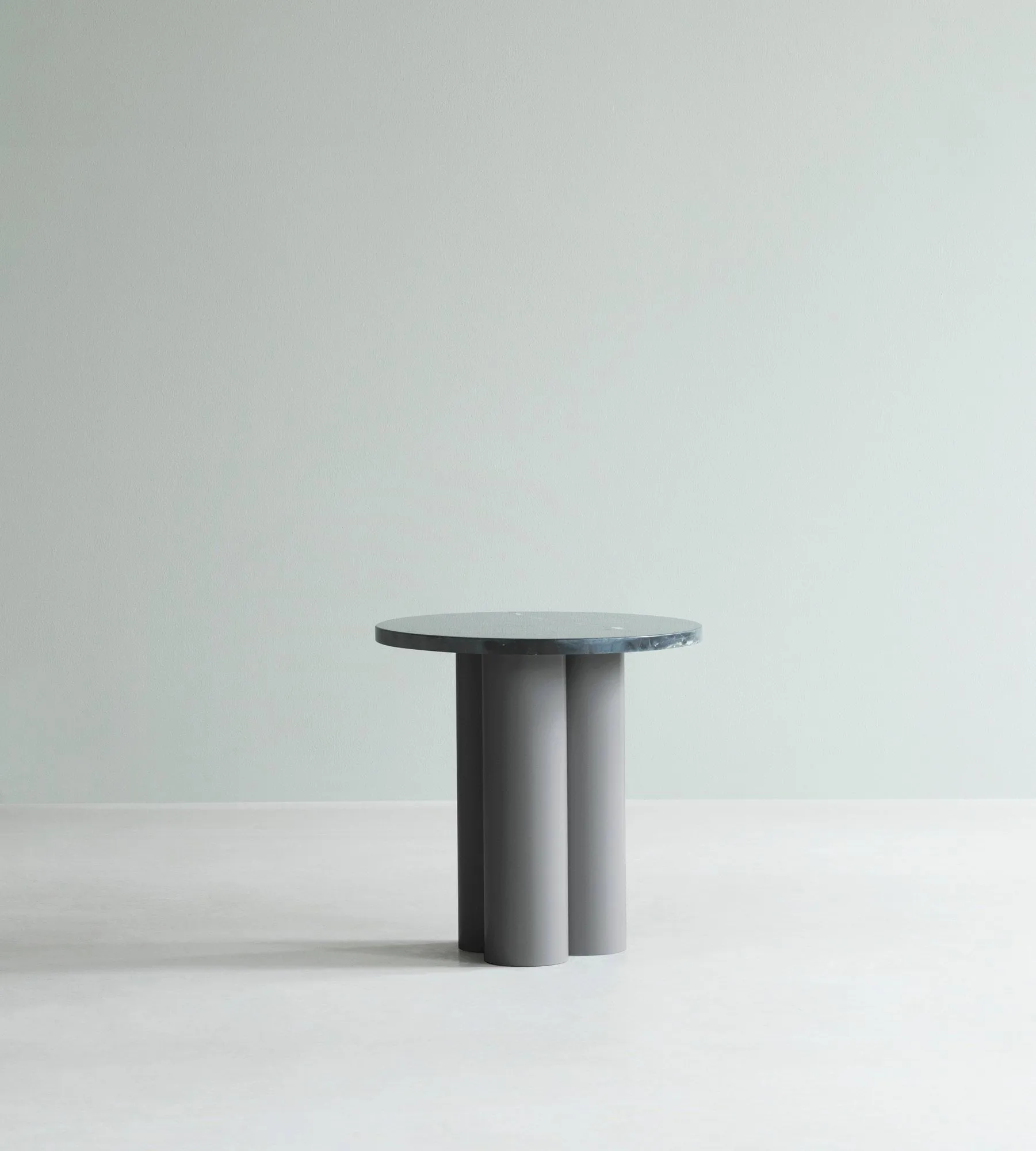 Dit side table Ø40 cm, Grey-black-marquina Normann Copenhagen