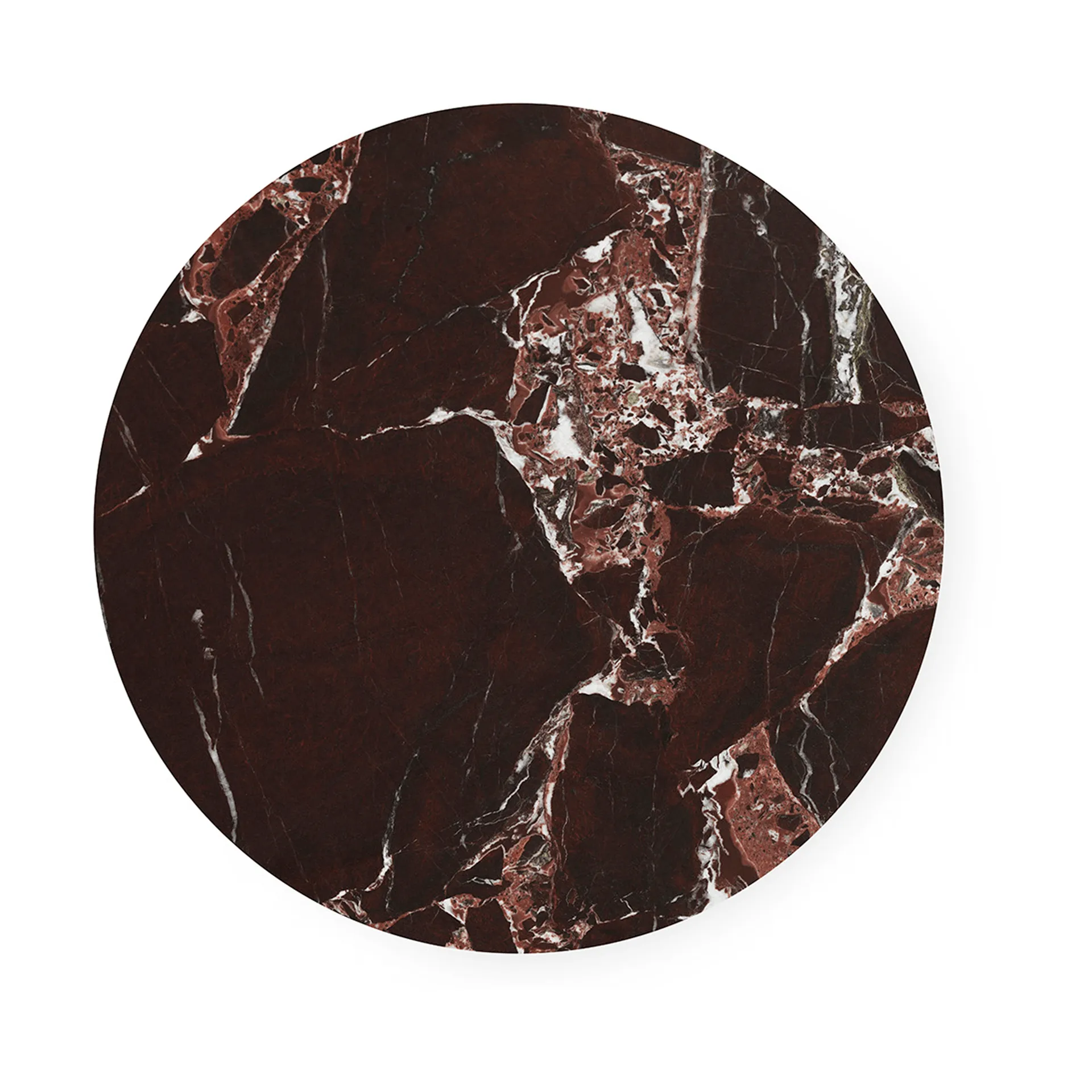 Dit side table Ø40 cm, Rosso Levanto-brown Normann Copenhagen
