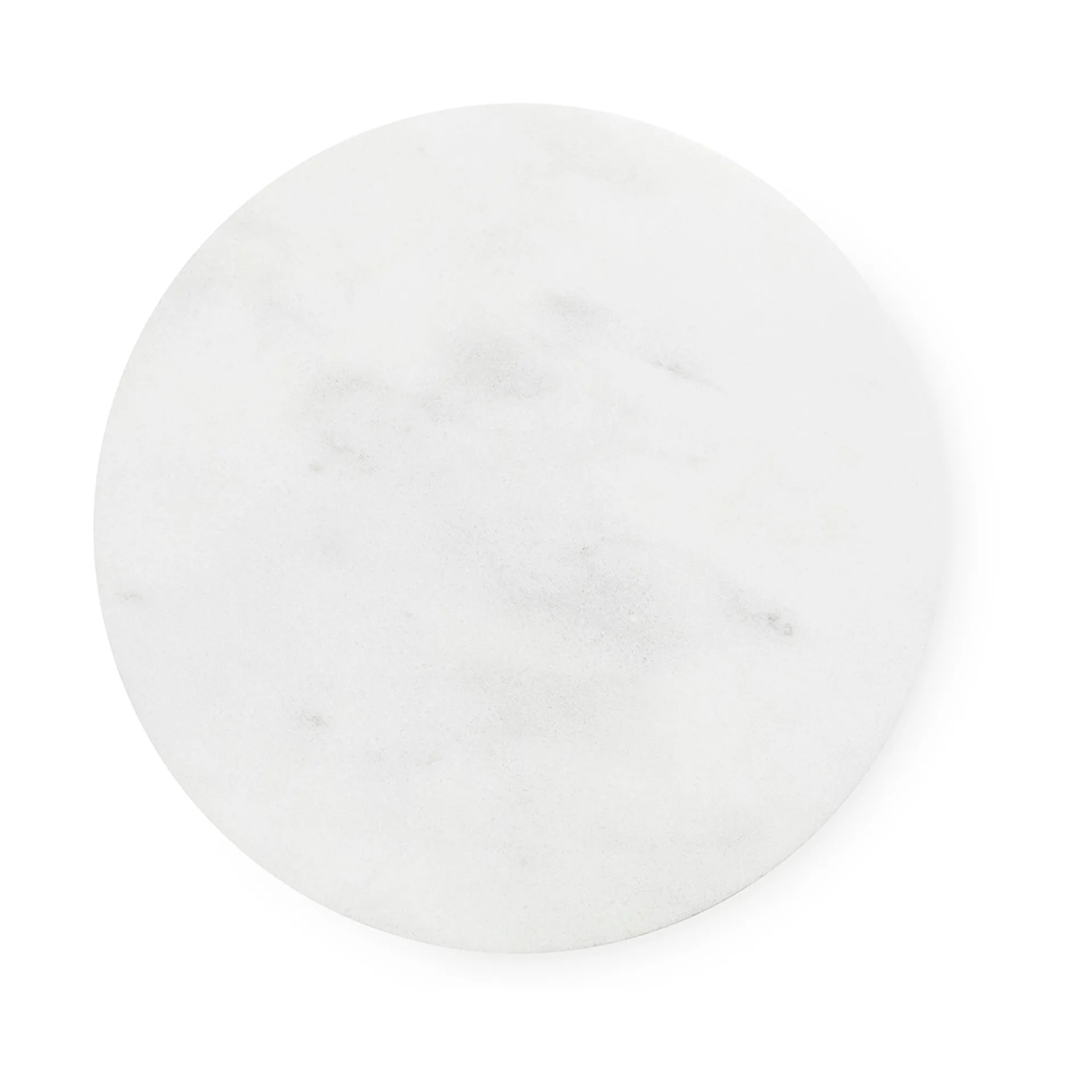Dit side table Ø40 cm, White Carrara-bright blue Normann Copenhagen