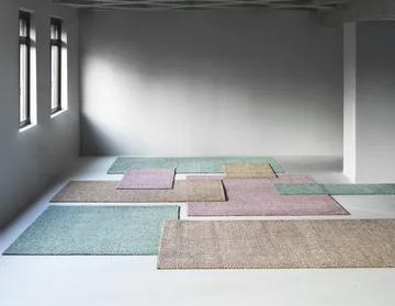 Flick rug - 170x240 cm green - Normann Copenhagen