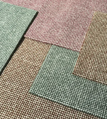 Flick rug - 170x240 cm green - Normann Copenhagen