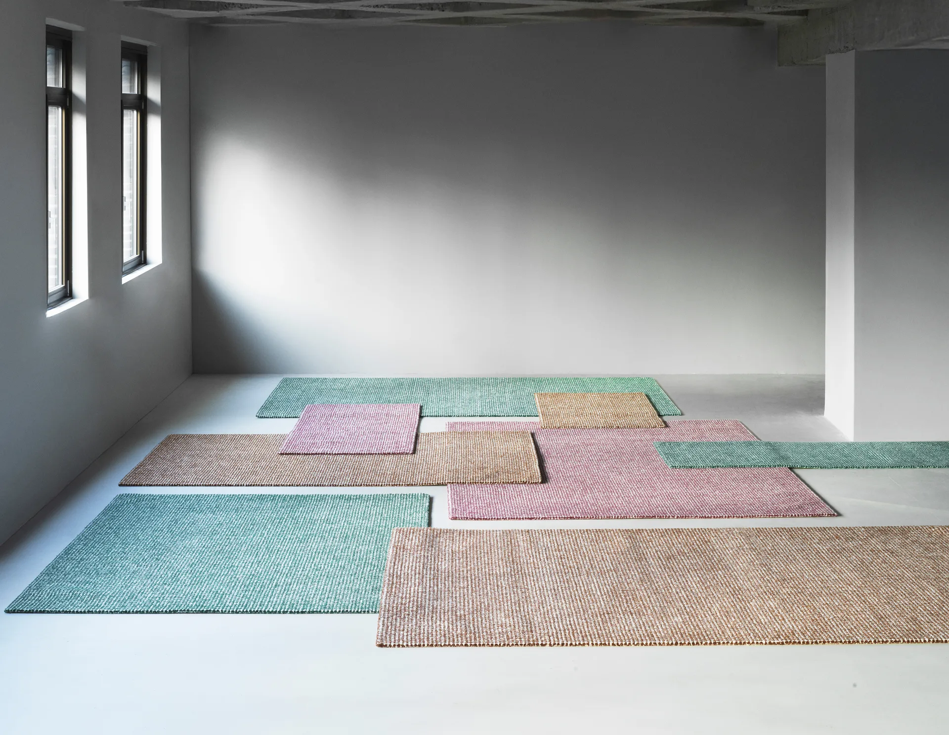 Flick rug, 200x300 cm red Normann Copenhagen