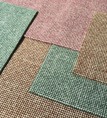 Flick rug - 80x200 cm green - Normann Copenhagen