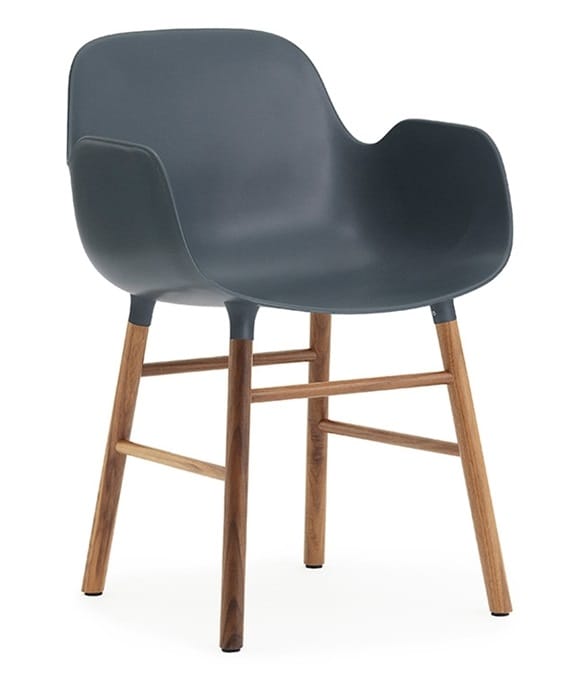 Form armchair - Blue - Normann Copenhagen