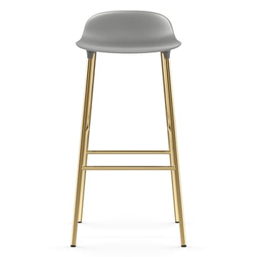 Form barstool bronze lege 75 cm - Grey - Normann Copenhagen