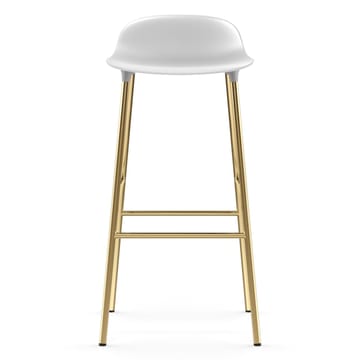 Form barstool bronze lege 75 cm - White - Normann Copenhagen