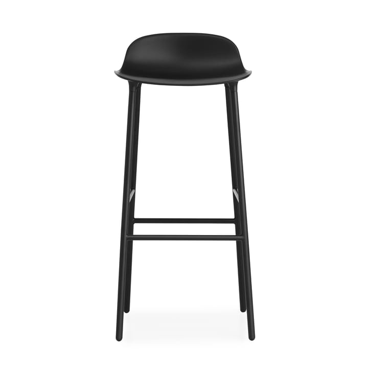 Form barstool metal legs 75 cm, Black Normann Copenhagen