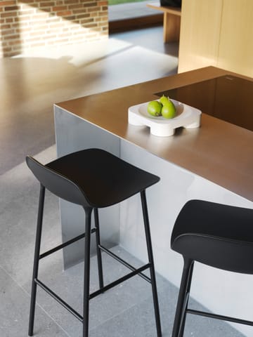 Form barstool metal legs - Black - Normann Copenhagen
