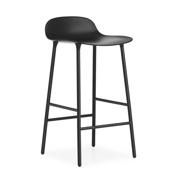 Form barstool metal legs - Black - Normann Copenhagen