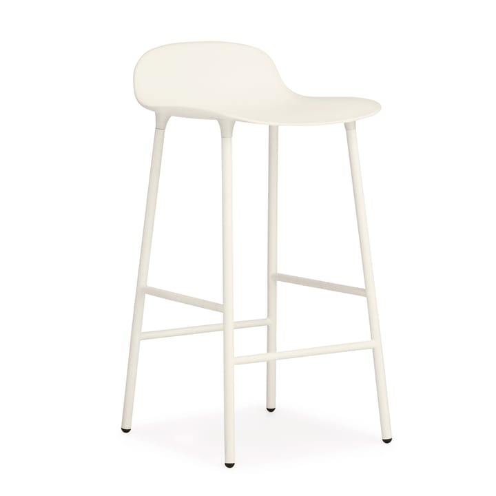 Form barstool metal legs - White - Normann Copenhagen