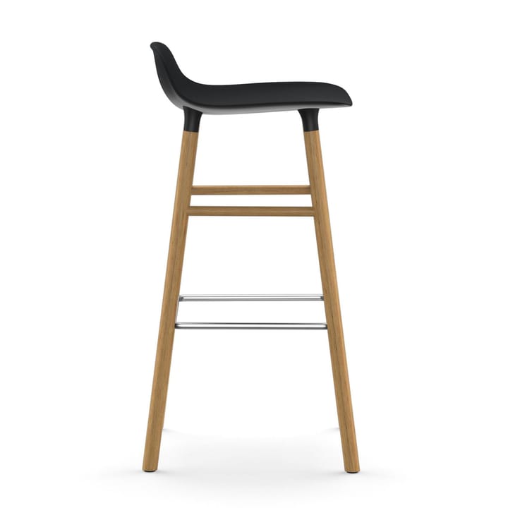 Form barstool oak legs, Black Normann Copenhagen