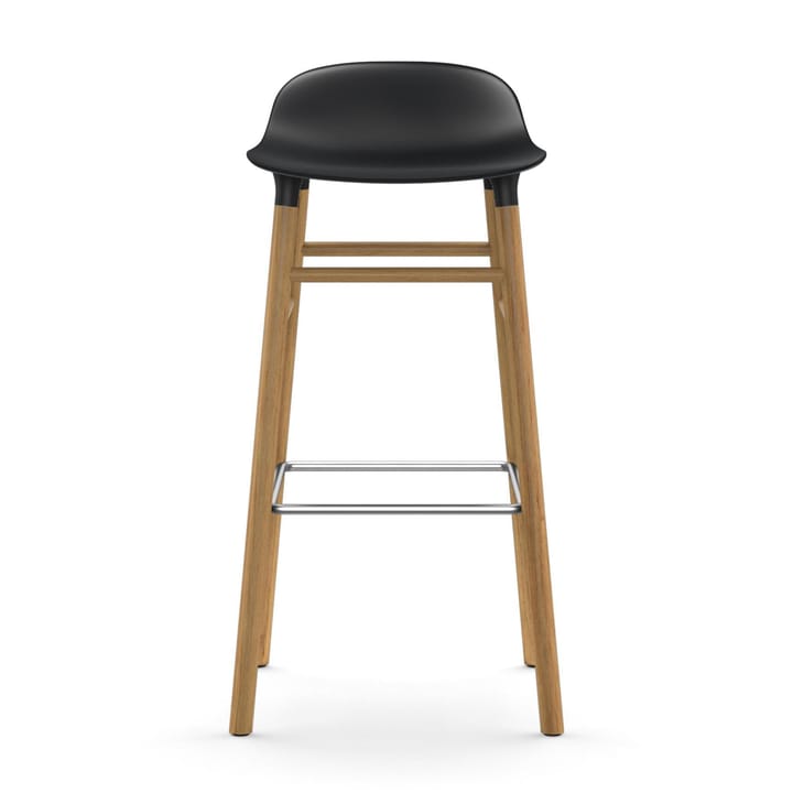 Form barstool oak legs, Black Normann Copenhagen