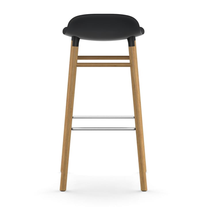 Form barstool oak legs, Black Normann Copenhagen