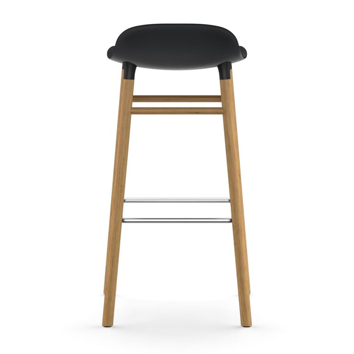 Form barstool oak legs, Black Normann Copenhagen