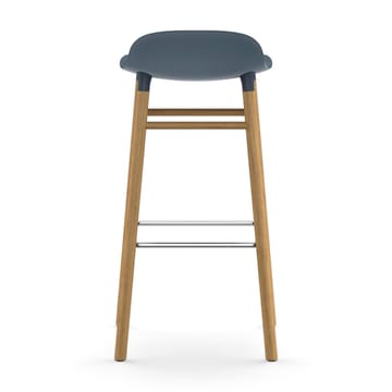 Form barstool oak legs - Blue - Normann Copenhagen