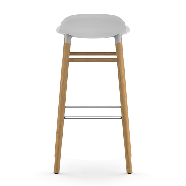 Form barstool oak legs, White Normann Copenhagen