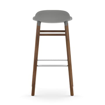 Form barstool walnut legs - Grey - Normann Copenhagen