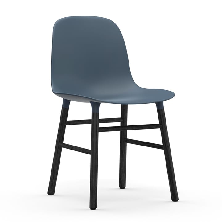 Form chair leg - black - Blue - Normann Copenhagen