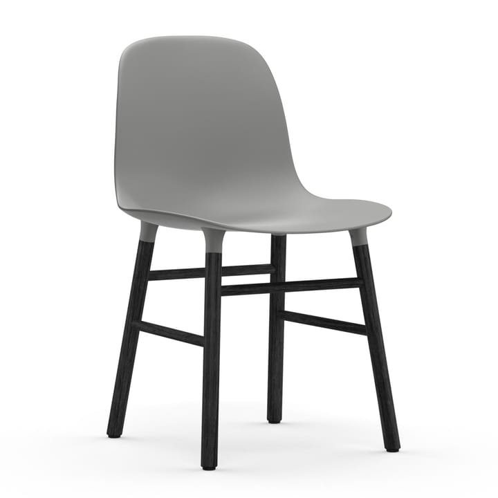 Form chair leg - black, Grey Normann Copenhagen