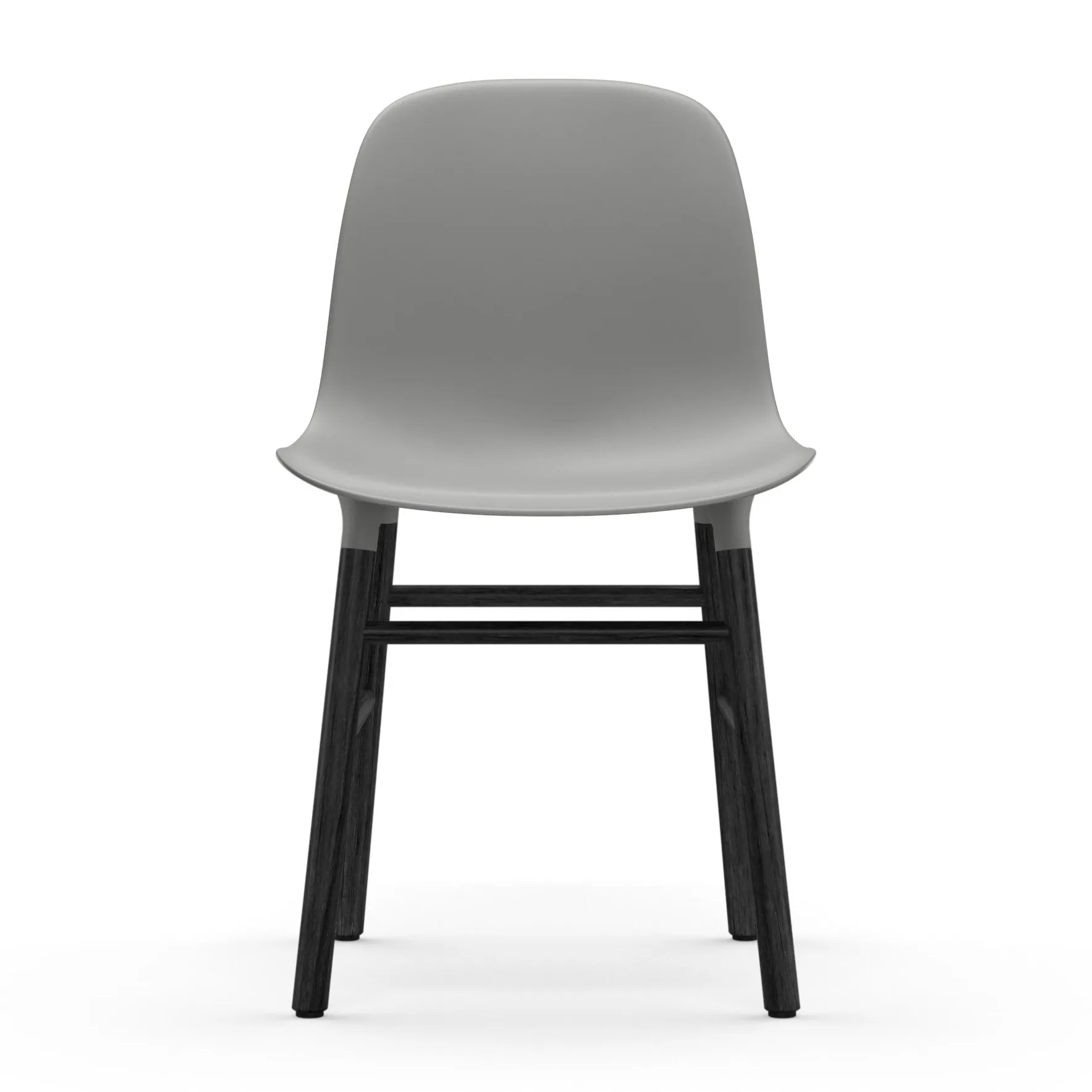 Form chair leg - black, Grey Normann Copenhagen