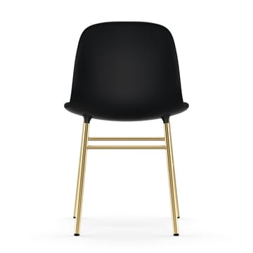 Form chair leg - brass - Black - Normann Copenhagen