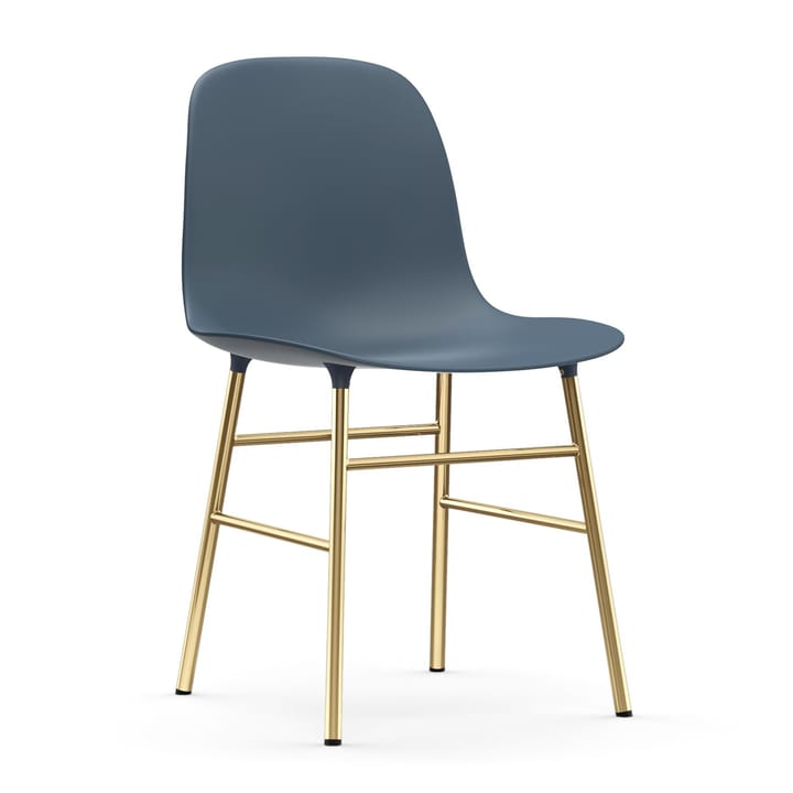 Form chair leg - brass, Blue Normann Copenhagen