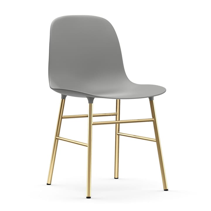 Form chair leg - brass, Grey Normann Copenhagen