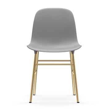 Form chair leg - brass - Grey - Normann Copenhagen