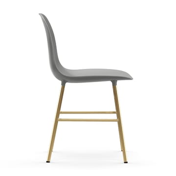 Form chair leg - brass - Grey - Normann Copenhagen