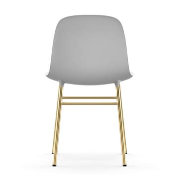 Form chair leg - brass - White - Normann Copenhagen