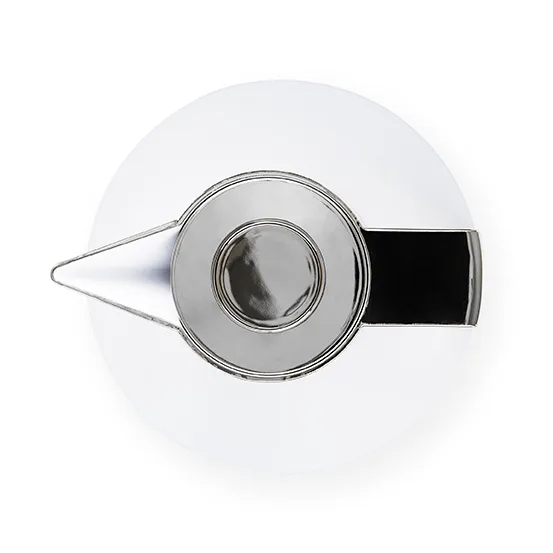 Geo vacuum jug, white-silver Normann Copenhagen