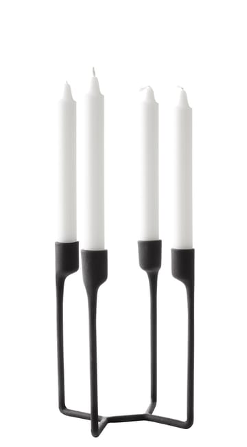 Heima candleholder - black - Normann Copenhagen