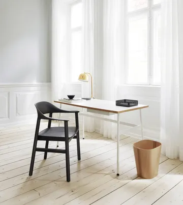 Herit armchair oak - White - Normann Copenhagen
