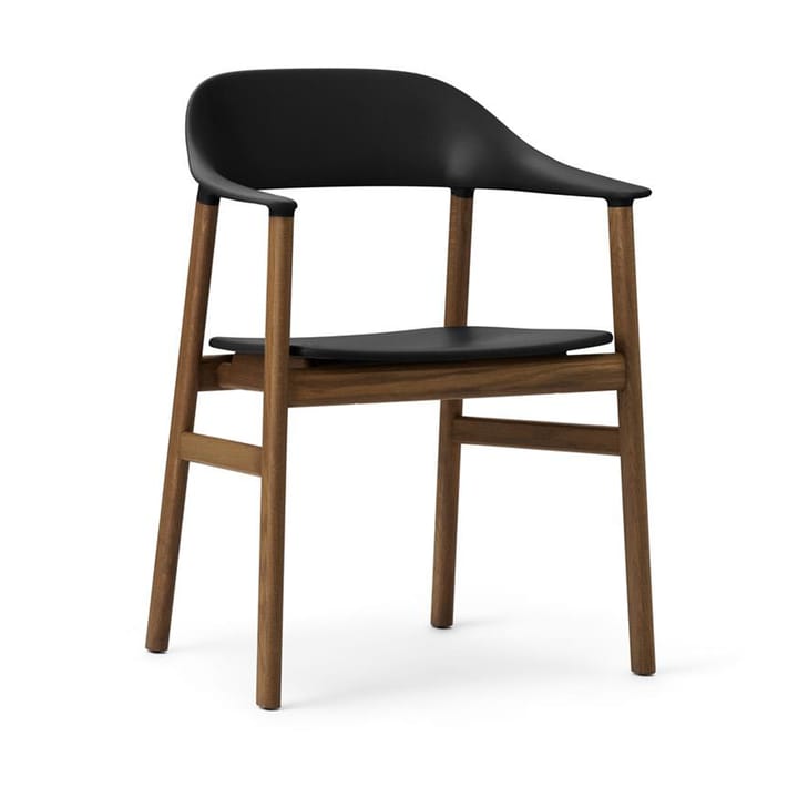 Herit armchair smoked oak, Black Normann Copenhagen