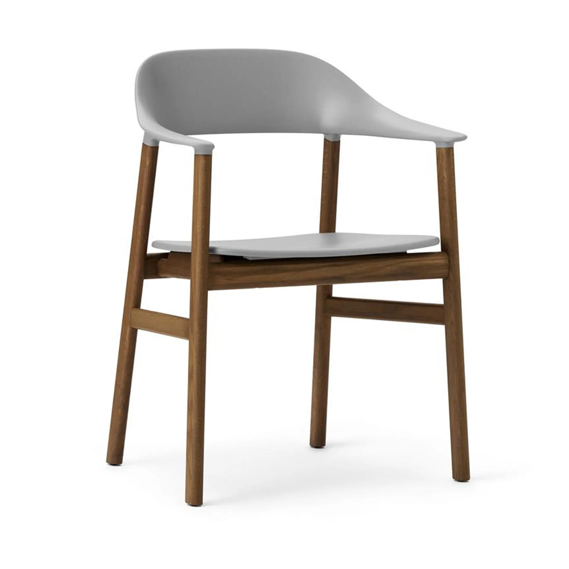 Herit armchair smoked oak, Grey Normann Copenhagen