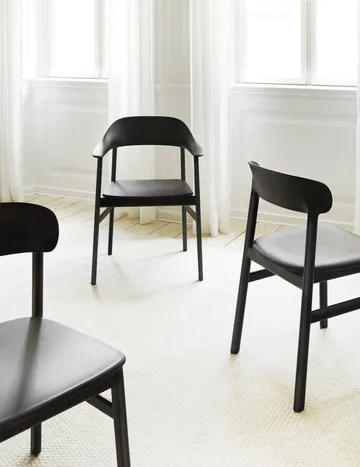 Herit chair smoked oak - Sand - Normann Copenhagen