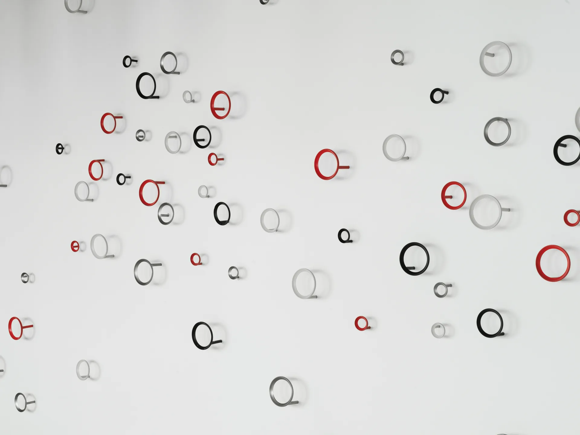 Loop hook small Ø4.4 cm, Black Normann Copenhagen