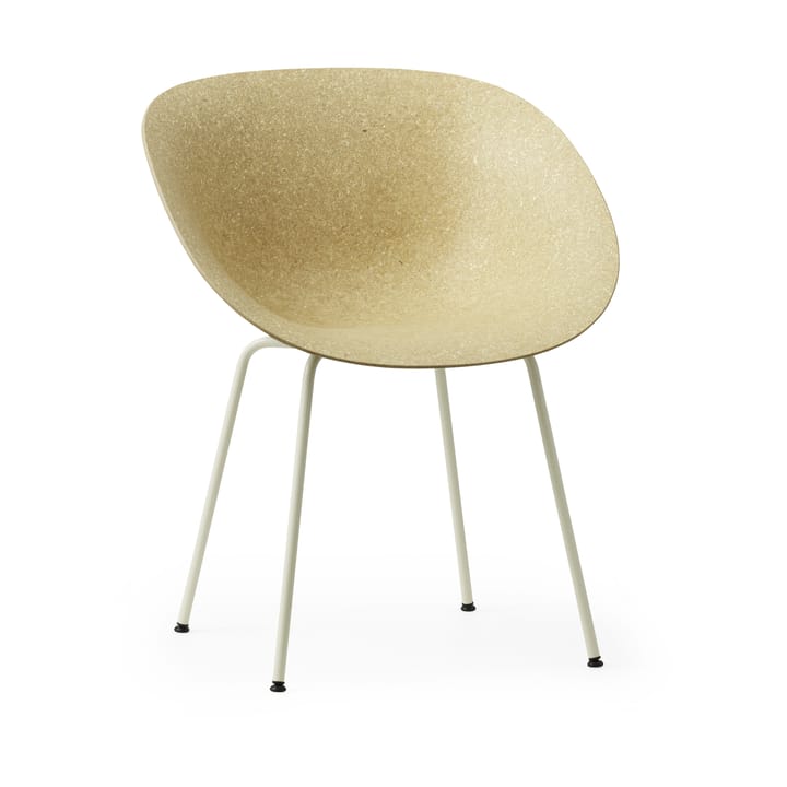 Mat Armchair - Hemp-cream steel - Normann Copenhagen