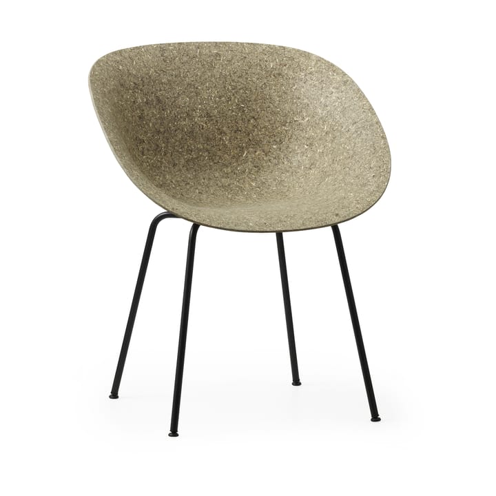 Mat Armchair, Seaweed-black steel Normann Copenhagen