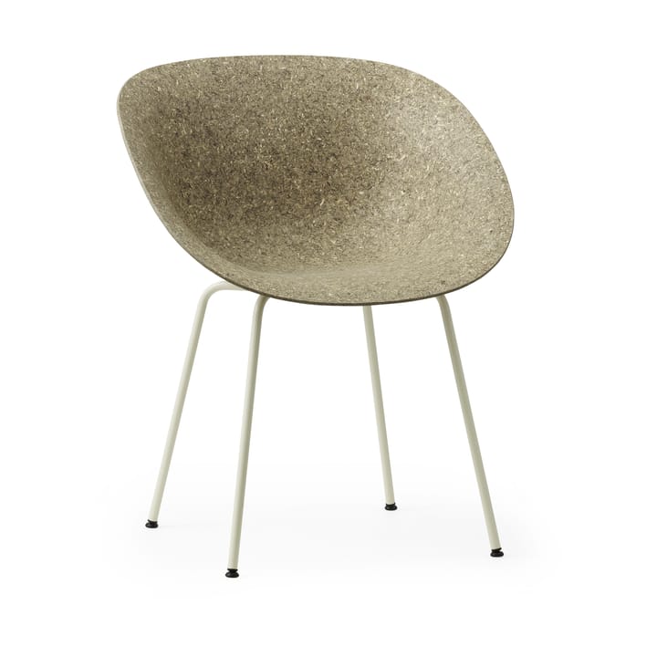 Mat Armchair, Seaweed-cream steel Normann Copenhagen