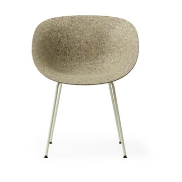 Mat Armchair - Seaweed-cream steel - Normann Copenhagen