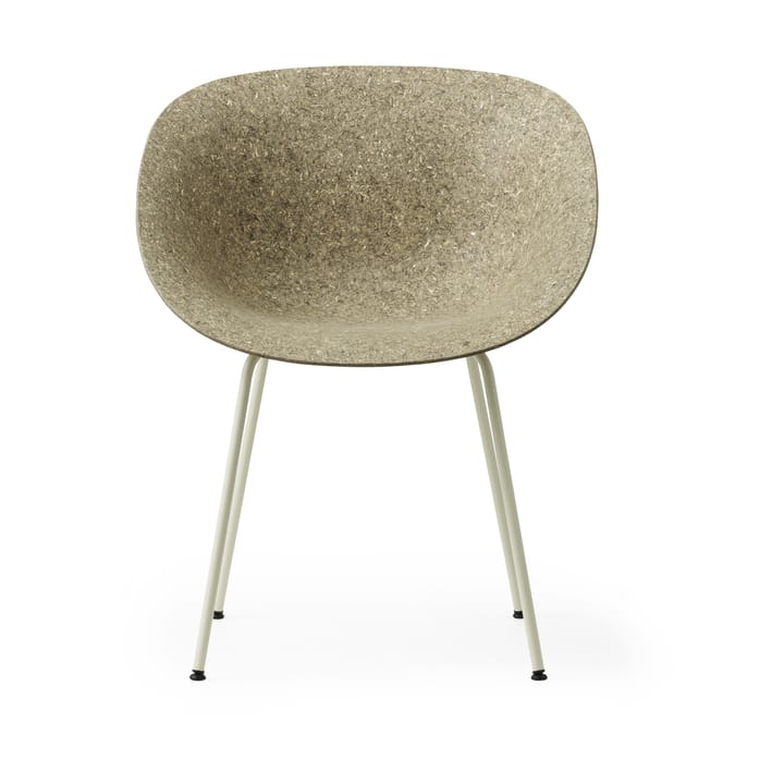 Mat Armchair, Seaweed-cream steel Normann Copenhagen